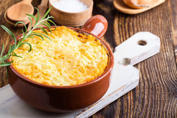 Shepherd's pie, traditional British dish