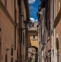 Fototapeta na wymiar Street life in Rome, Italy
