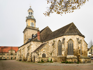 Fototapeta na wymiar Nikolaikirche Rinteln Ostseite