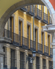 Street life in Madrid, Spain