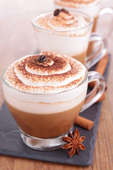 coffee cream and spices