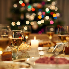 Christmas dinner is ready