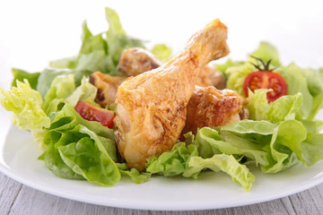 fried chicken leg