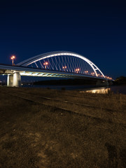 Apollo bridge by night