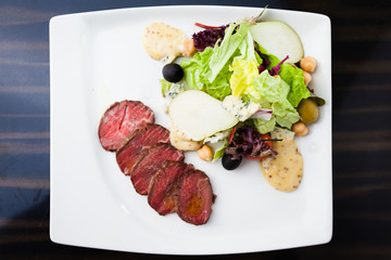 Spiced beef fillet