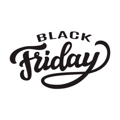 Black Friday sale typography template