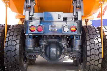 back of a truck with a body