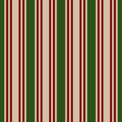 chrismas Color style vintage seamless stripes pattern. Abstract vector background.