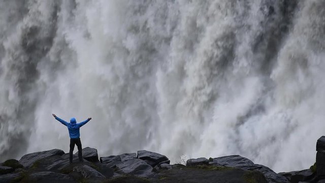 Dettifoss - most powerful waterfall in Europe