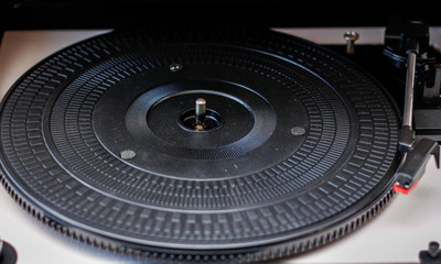 Turntable Close up 