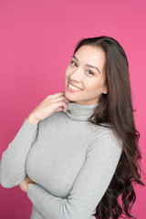 Fototapeta premium Happy Young Woman