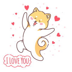 Beautiful vector card