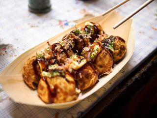 Takoyaki, Japanese food