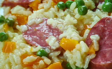 Pumpkin Chorizo Paella