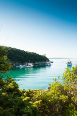 Obraz premium Beautiful bay on Rab island