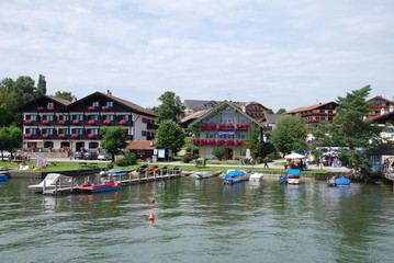 Fototapeta na wymiar Bavarian tour in summer