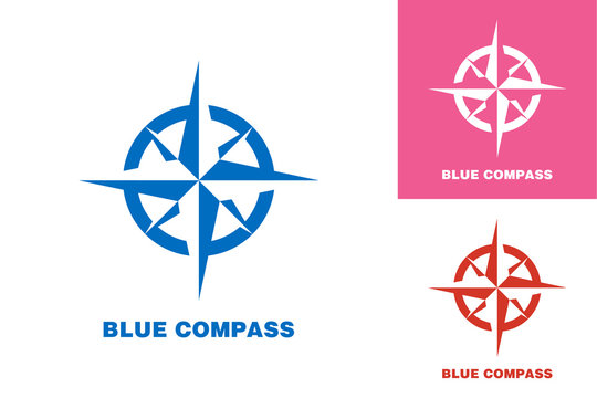 Compass Logo Template Design