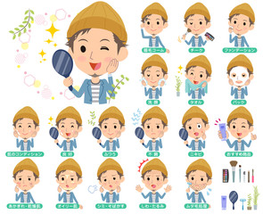 Jacket Short pants men_beauty