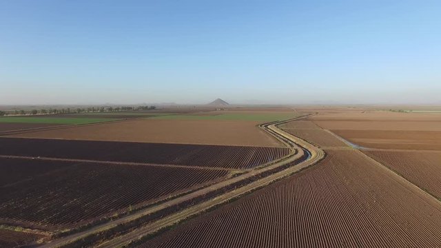 Campo y cosecha a&eacute;reo cerro Batequis