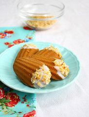 Magdalenas de Vainilla con Ralladura de Coco