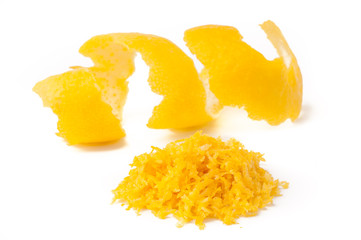 Zitronenschale frisch