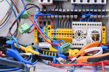 Electrical tools, accessories and electric switchgear cabinet