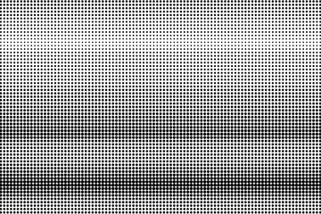 Abstract futuristic halftone pattern. Comic background. Dotted backdrop with circles, dots, point sall scale Black and white color