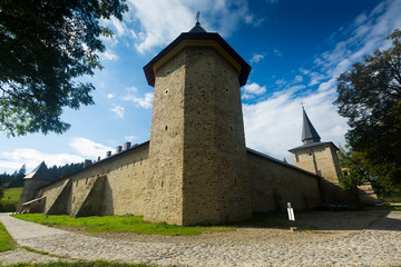 Sucevita Monastery on Bucovina