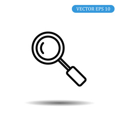 Search Icon Vector Illustration on the white background.EPS 10.