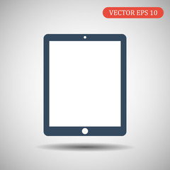 Vector tablet icon. EPS 10