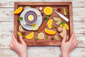 Natural treatments for colds and flu.