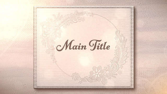 Lace Book Title