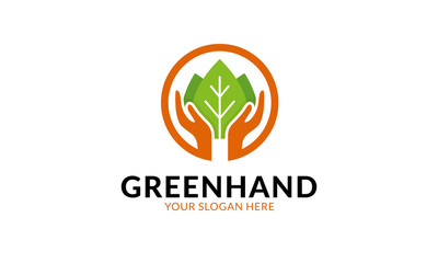 Green Hand Logo