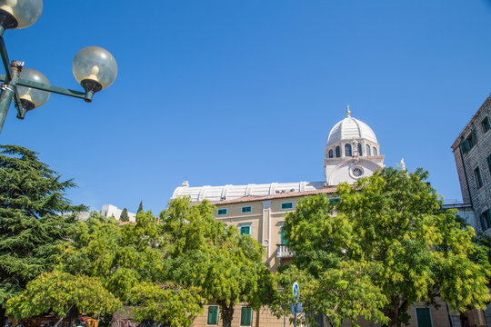 Kathedrale des heiligen Jakob in Sibenik, Dalmatien, Kroatien