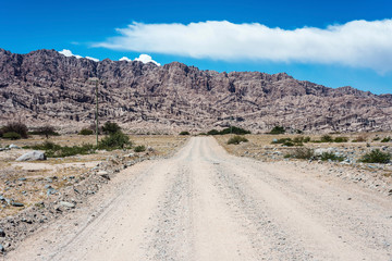 Famous Route 40 in Salta, Argentina.