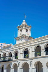 Fototapeta na wymiar The Salta Cabildo in Salta, Argentina
