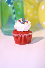 Red velvet cupcake