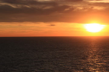 Fototapeta premium Coucher de soleil
