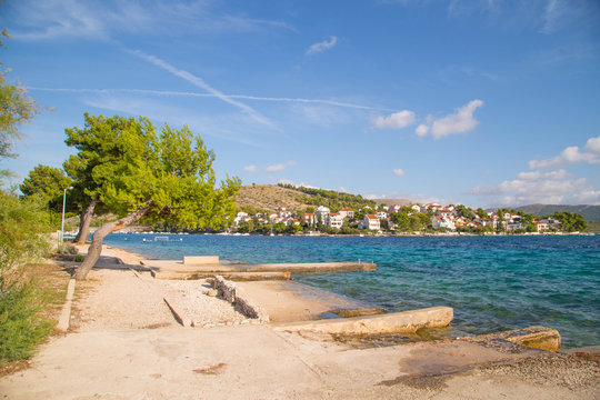 traumhafte Buchten in Dalmatien s&uuml;dlich von Sibenik in Brodarica, Zaboric, Grebastica