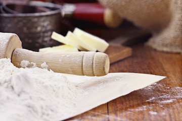 Rolling Pin in Flour