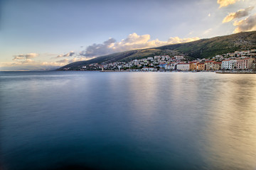 Fototapeta premium Sunrise in Croatia - Senj - Istria