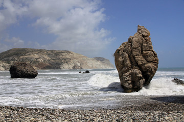 Aphrodite's rock, Paphos, Cyprus
