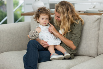 mother and daughter