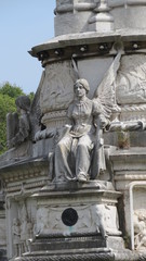 Naklejka premium Portugal - Lisbonne - Statue place Alphonso de Albuquerque
