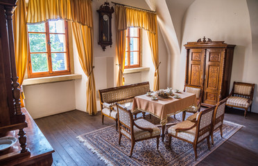 Interior of Typical Slovakian Manor House
