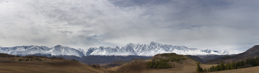 Panorama of mountains