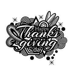 Happy thanks giving day  symbol  for flyer, poster, banner, web header. 