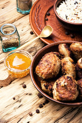 meat homemade cutlets