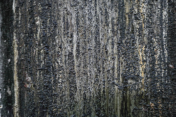 Obraz premium Pattern of oil stain on wall