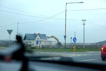 Excavators are often used as excavation equipment for basic earthworks.